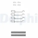 DELPHI Lisakomplekt,  ketaspiduriklotsid LX0113