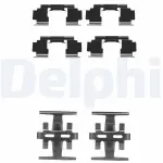 DELPHI  Lisakomplekt, ketaspiduriklotsid LX0130