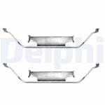DELPHI  Lisakomplekt, ketaspiduriklotsid LX0135