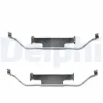 DELPHI  Lisakomplekt, ketaspiduriklotsid LX0136