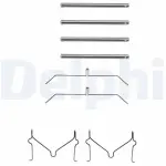 DELPHI Lisakomplekt, ketaspiduriklotsid LX0145