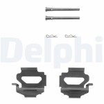 DELPHI Lisakomplekt,  ketaspiduriklotsid LX0149