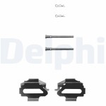 DELPHI Lisakomplekt,  ketaspiduriklotsid LX0162