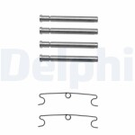 DELPHI Lisakomplekt,  ketaspiduriklotsid LX0170