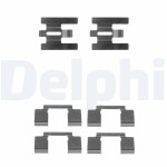 DELPHI  Lisakomplekt, ketaspiduriklotsid LX0224
