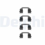 DELPHI  Lisakomplekt, ketaspiduriklotsid LX0255