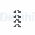 DELPHI Lisakomplekt, ketaspiduriklotsid LX0307