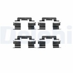 DELPHI Lisakomplekt,  ketaspiduriklotsid LX0311