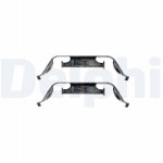DELPHI Lisakomplekt,  ketaspiduriklotsid LX0331