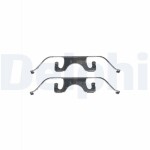 DELPHI Lisakomplekt,  ketaspiduriklotsid LX0332