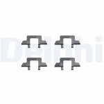DELPHI Lisakomplekt,  ketaspiduriklotsid LX0341