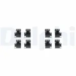 DELPHI Lisakomplekt, ketaspiduriklotsid LX0354