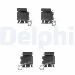 DELPHI  Lisakomplekt, ketaspiduriklotsid LX0390