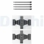 DELPHI  Lisakomplekt, ketaspiduriklotsid LX0398