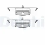 DELPHI Lisakomplekt,  ketaspiduriklotsid LX0399