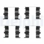 DELPHI Lisakomplekt,  ketaspiduriklotsid LX0418