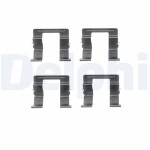 DELPHI Lisakomplekt,  ketaspiduriklotsid LX0420