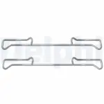 DELPHI  Lisakomplekt, ketaspiduriklotsid LX0436