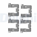 DELPHI Lisakomplekt,  ketaspiduriklotsid LX0453