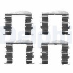 DELPHI  Lisakomplekt, ketaspiduriklotsid LX0461