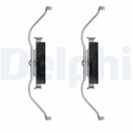 DELPHI Lisakomplekt,  ketaspiduriklotsid LX0490
