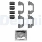 DELPHI Lisakomplekt,  ketaspiduriklotsid LX0584