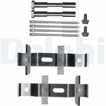 DELPHI Lisakomplekt,  ketaspiduriklotsid LX0640