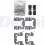 DELPHI Комплектующие,  колодки дискового тормоза LX0645