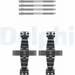 DELPHI  Lisakomplekt, ketaspiduriklotsid LX0674