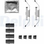DELPHI  Lisakomplekt, ketaspiduriklotsid LX0683