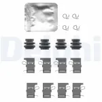 DELPHI Lisakomplekt, ketaspiduriklotsid LX0732