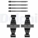 DELPHI Lisakomplekt,  ketaspiduriklotsid LX0749