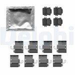 DELPHI Lisakomplekt,  ketaspiduriklotsid LX0787