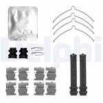 DELPHI Lisakomplekt,  ketaspiduriklotsid LX0817