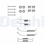 DELPHI  Lisakomplekt, Piduriklotsid LY1102