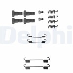 DELPHI Lisakomplekt,  Piduriklotsid LY1198