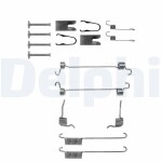 DELPHI Lisakomplekt,  Piduriklotsid LY1226