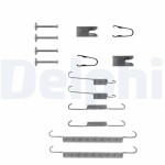 DELPHI Lisakomplekt,  Piduriklotsid LY1255