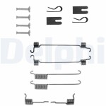 DELPHI Lisakomplekt,  Piduriklotsid LY1256