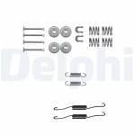 DELPHI Lisakomplekt,  Piduriklotsid LY1262