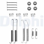 DELPHI Lisakomplekt,  Piduriklotsid LY1334