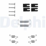 DELPHI Lisakomplekt,  Piduriklotsid LY1338