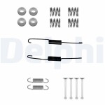 DELPHI Lisakomplekt,  Piduriklotsid LY1353