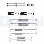 DELPHI Lisakomplekt,  Piduriklotsid LY1394