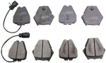 DENCKERMANN Piduriklotsi komplekt,  ketaspidur B110045