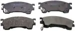 DENCKERMANN Piduriklotsi komplekt,  ketaspidur B110431