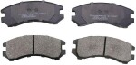 DENCKERMANN Piduriklotsi komplekt,  ketaspidur B110567