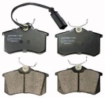 DENCKERMANN Piduriklotsi komplekt,  ketaspidur B110852