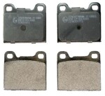 DENCKERMANN Piduriklotsi komplekt,  ketaspidur B110863