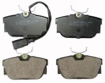 DENCKERMANN Piduriklotsi komplekt,  ketaspidur B110901